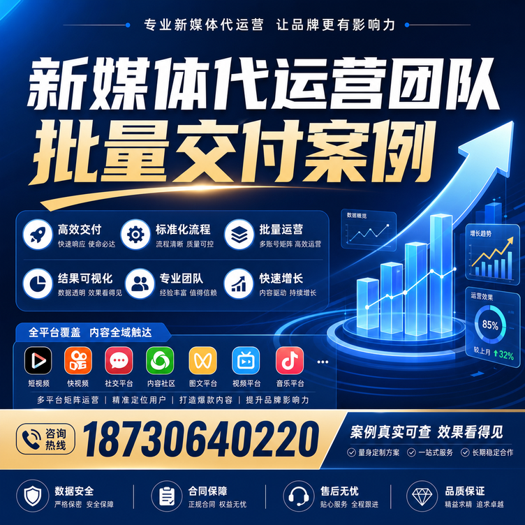 益阳代运营公司多客户账号批量高效交付案例